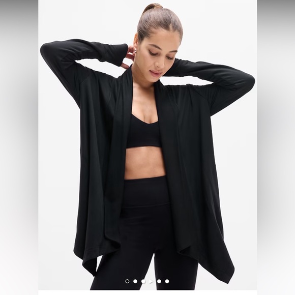 Athleta Black Women's Sweater size 1X - Picture 1 of 5